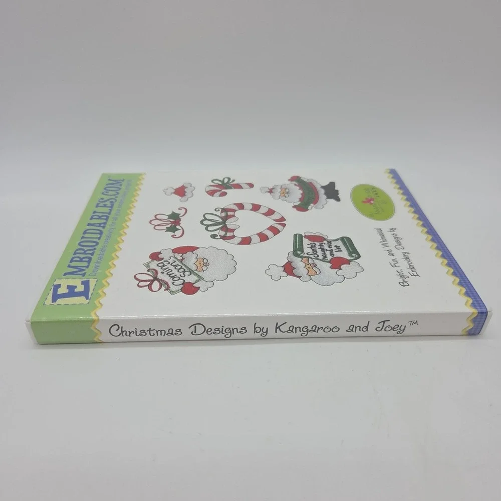 EMBROIDERABLES MACHINE Embroidery CD Christmas Designs